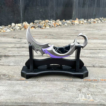 Metal Reaver Karambit Knife Blunt Blade